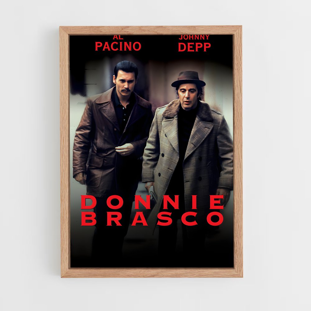 ap-donnie brasco-3 cadre Bois clair