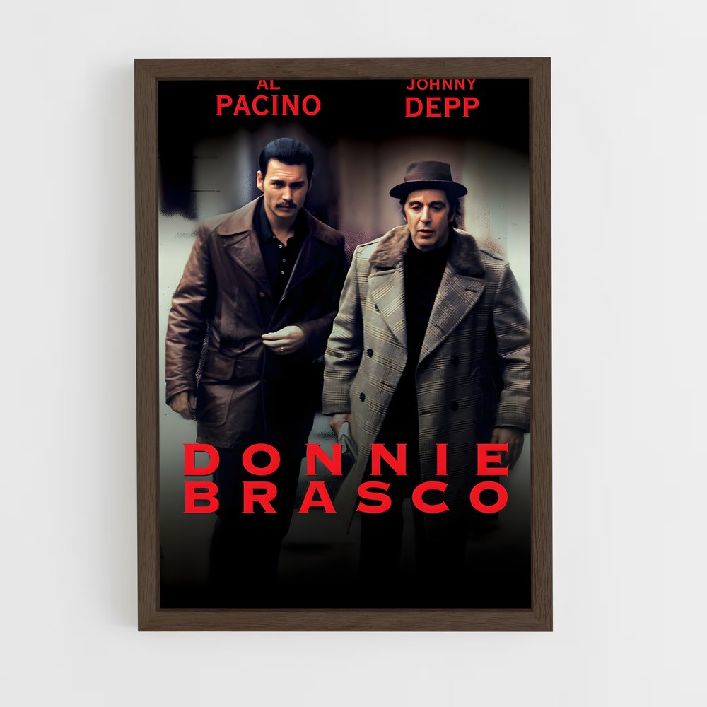 ap-donnie brasco-3 cadre Bois foncé