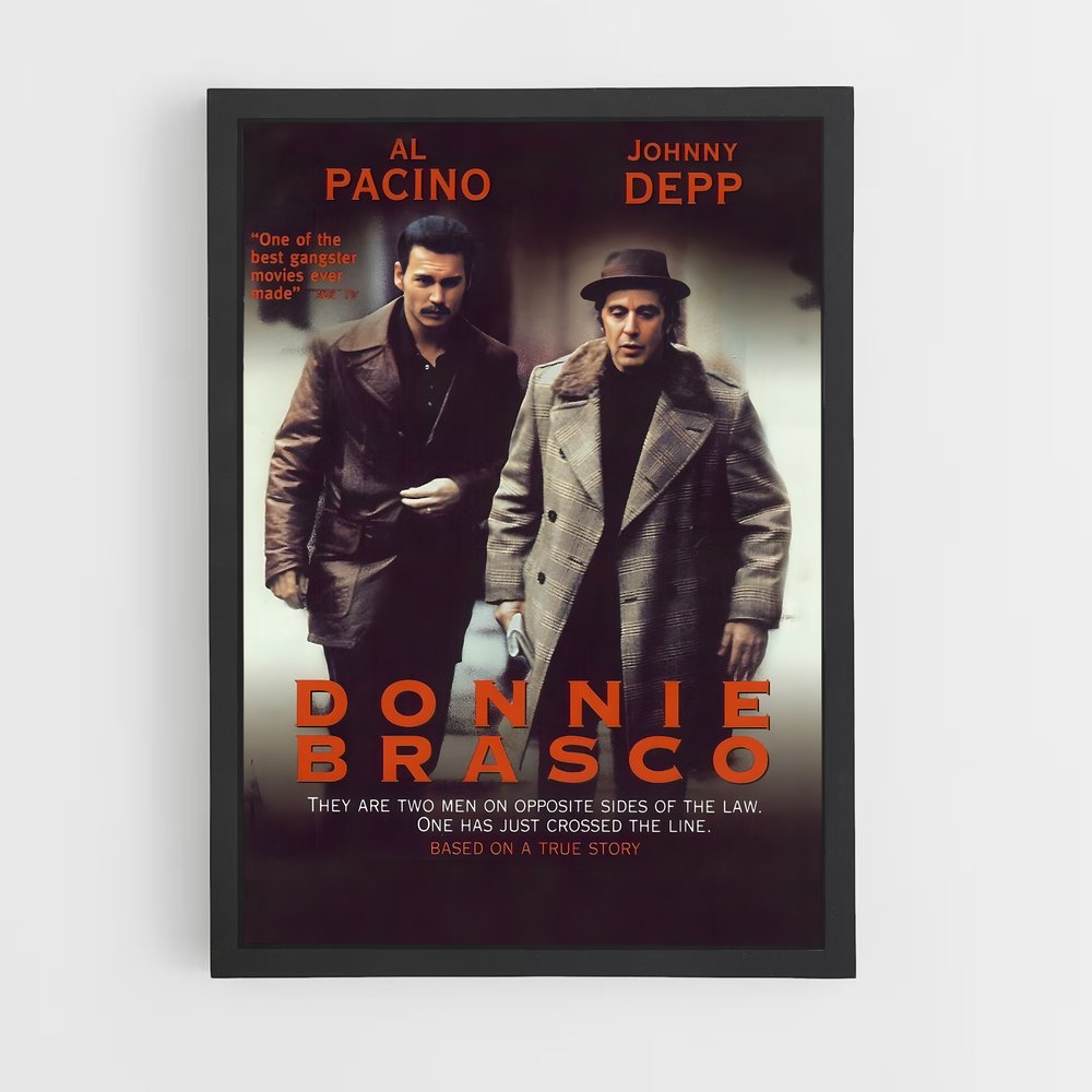 ap-donnie brasco-4 cadre Noir