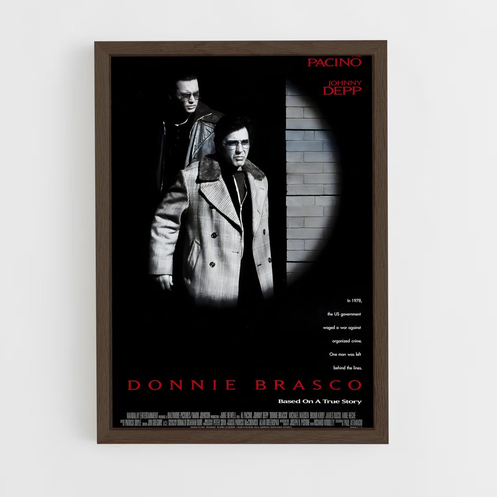ap-donnie brasco-5 cadre Bois foncé