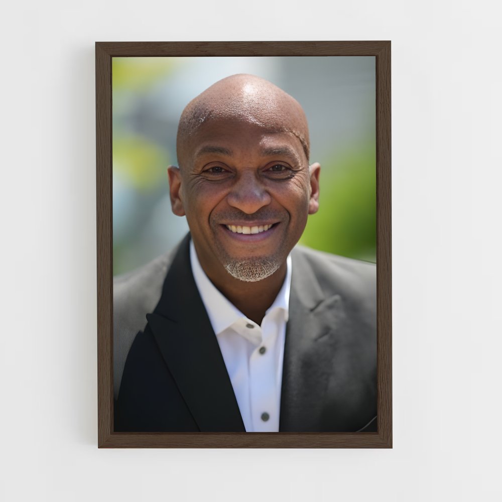 ap-donnie mcclurkin-4 cadre Bois foncé