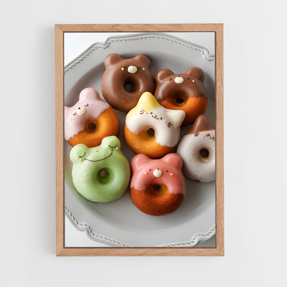 ap-donut-1 cadre Bois clair