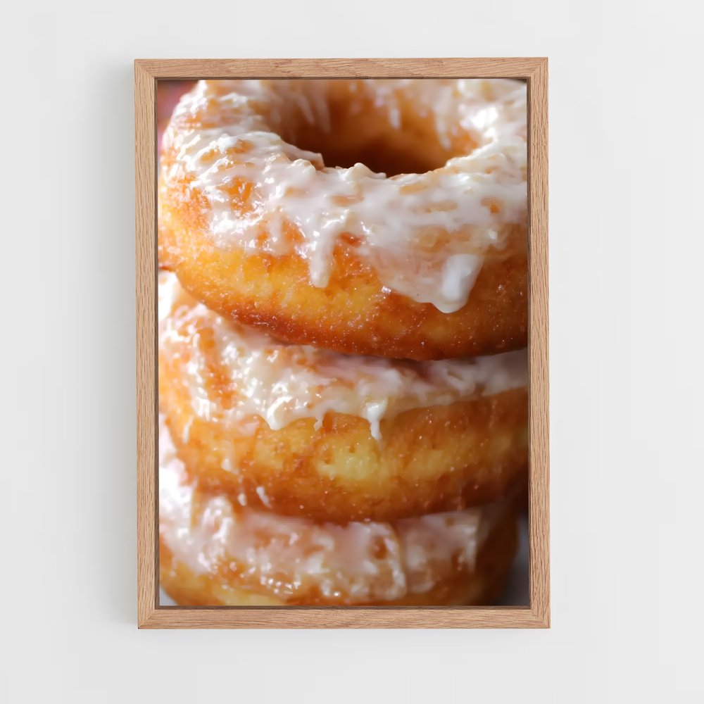 ap-donut-10 cadre Bois clair