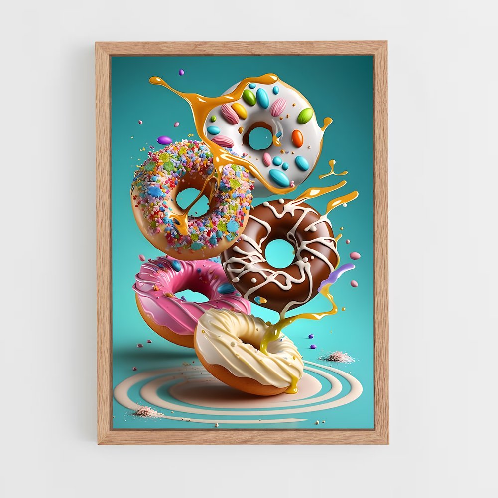ap-donut-2 cadre Bois clair