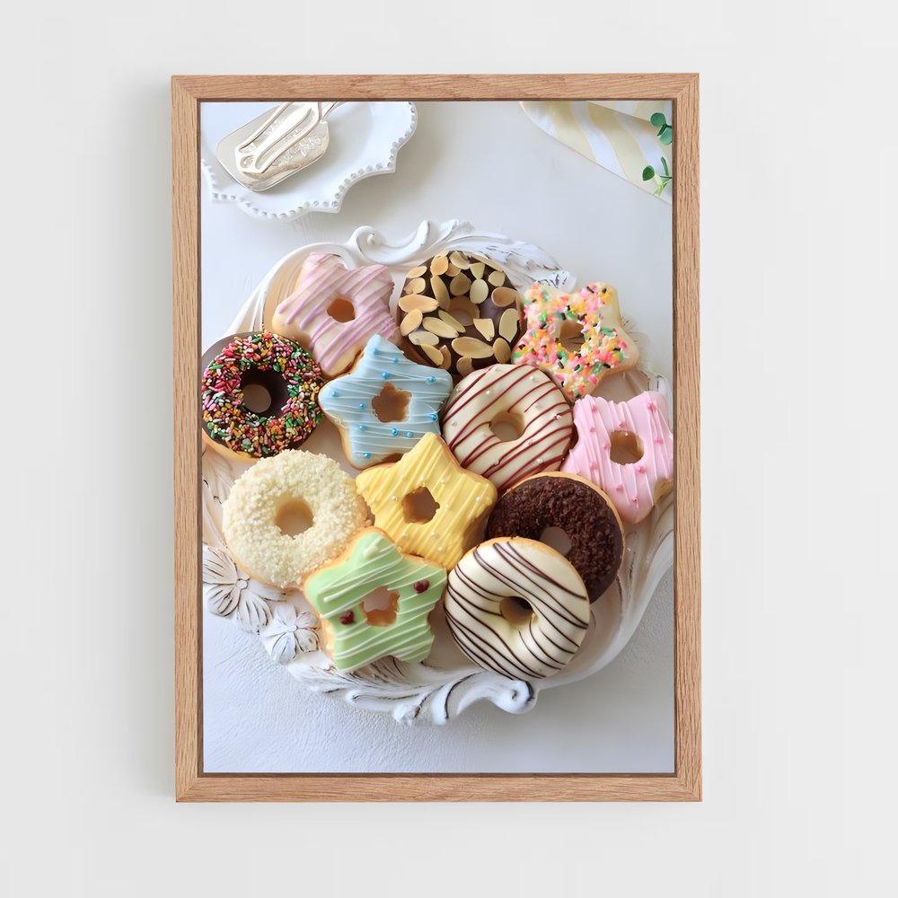 ap-donut-3 cadre Bois clair