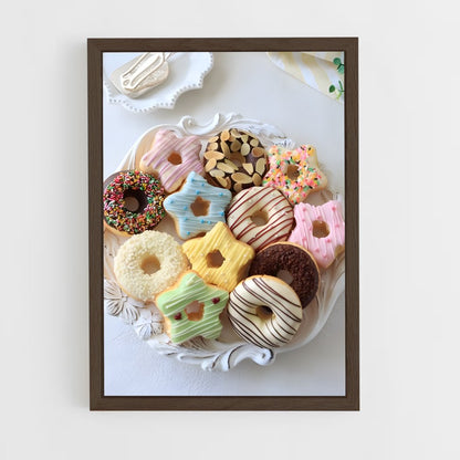 ap-donut-3 cadre Bois foncé