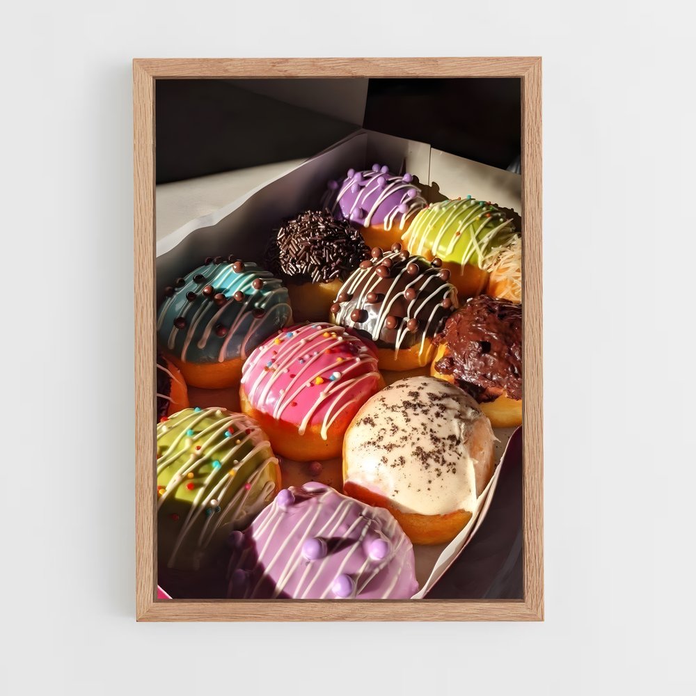 ap-donut-5 cadre Bois clair