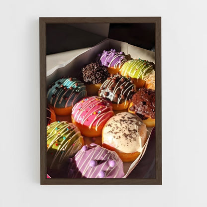 ap-donut-5 cadre Bois foncé