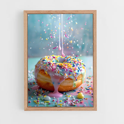 ap-donut-6 cadre Bois clair