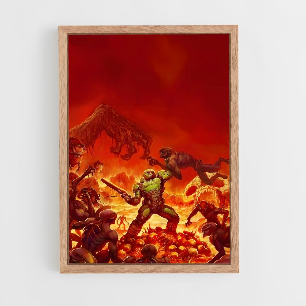 ap-doom-1 cadre Bois clair
