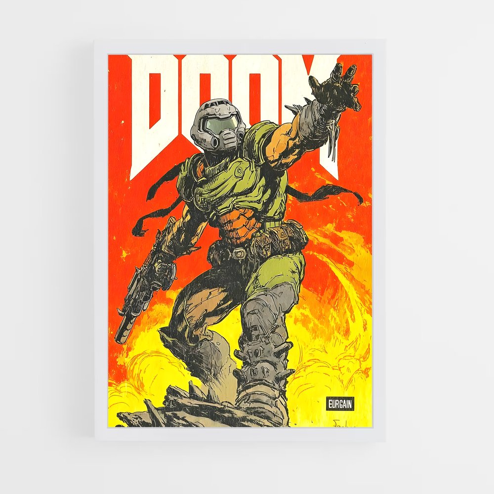 ap-doom-4 cadre Blanc