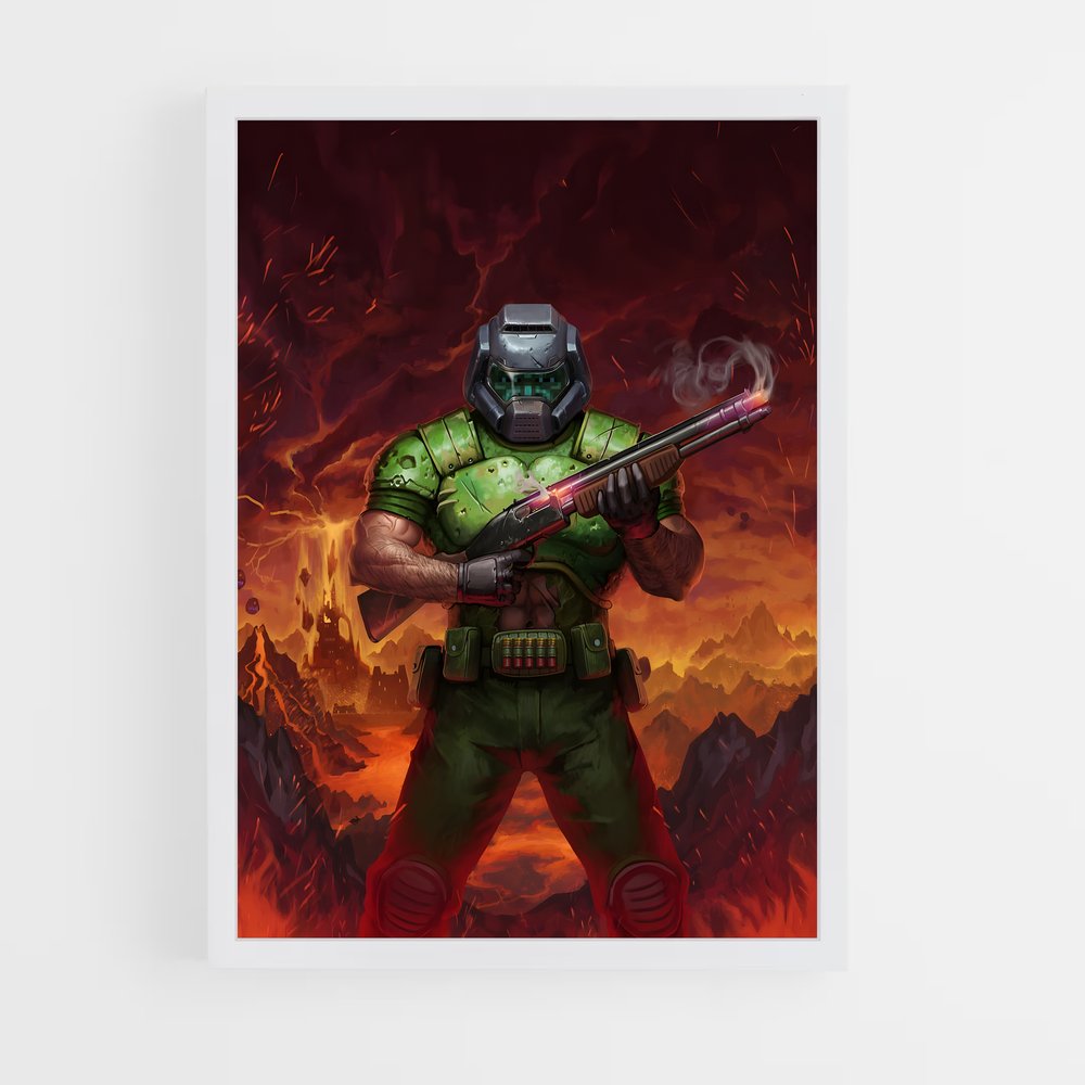 ap-doom-8 cadre Blanc