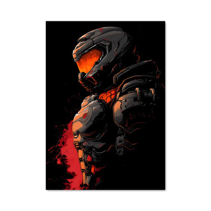 Poster Doom Slayer: Ascension Rouge