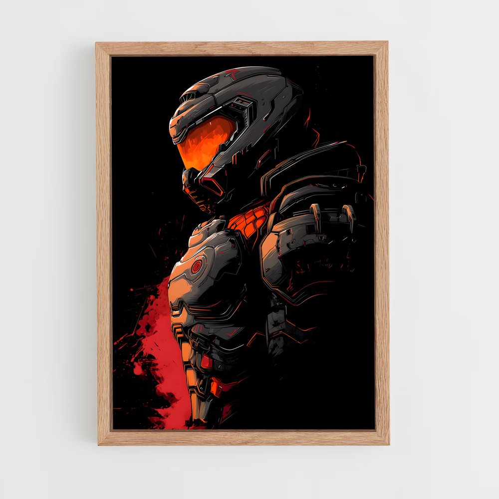 ap-doom slayer-5 cadre Bois clair