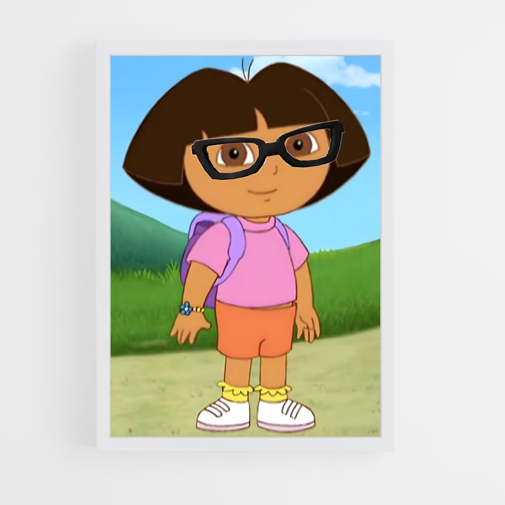 ap-dora the explorer-3 cadre Blanc