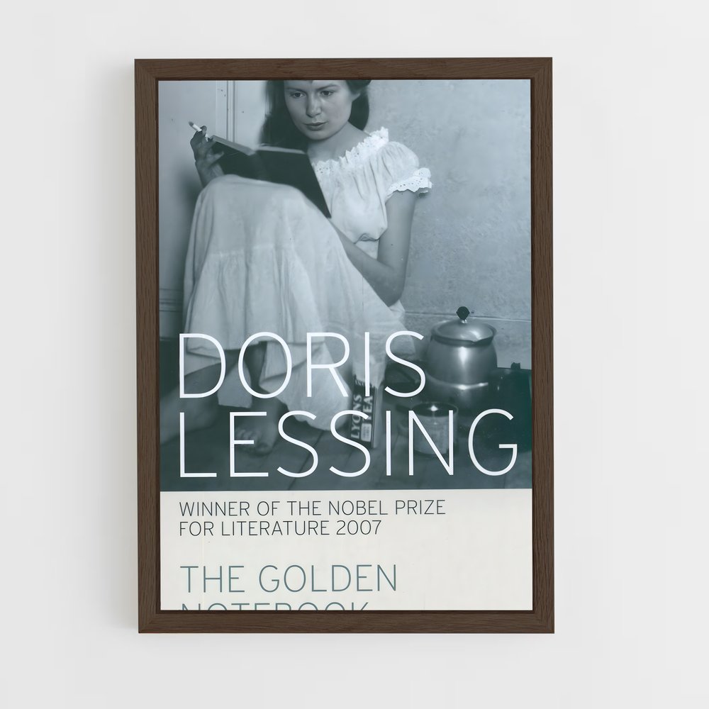 ap-doris lessing-3 cadre Bois foncé