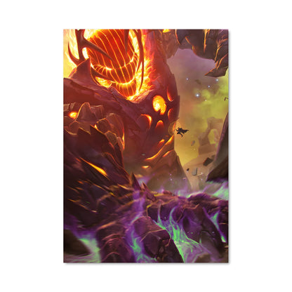Poster Flamme Démons