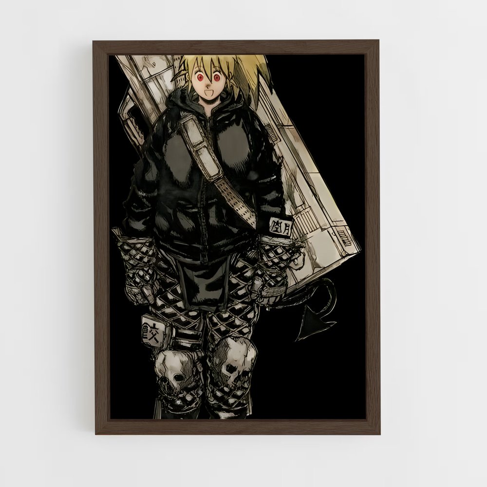 ap-dorohedoro-4 cadre Bois foncé