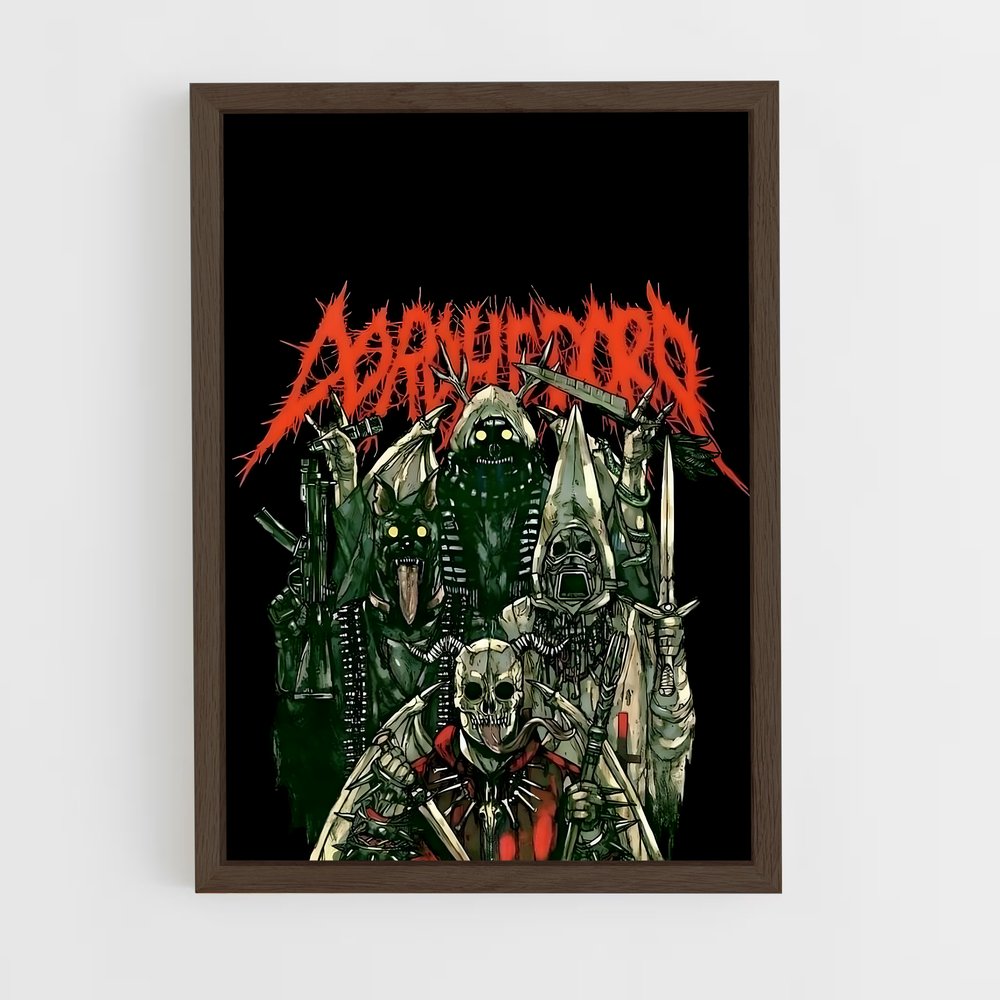 ap-dorohedoro-5 cadre Bois foncé