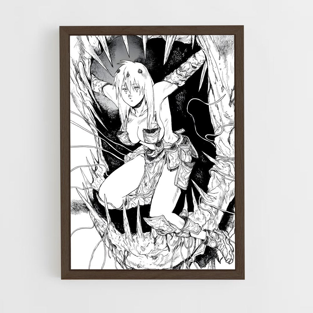 ap-dorohedoro-6 cadre Bois foncé