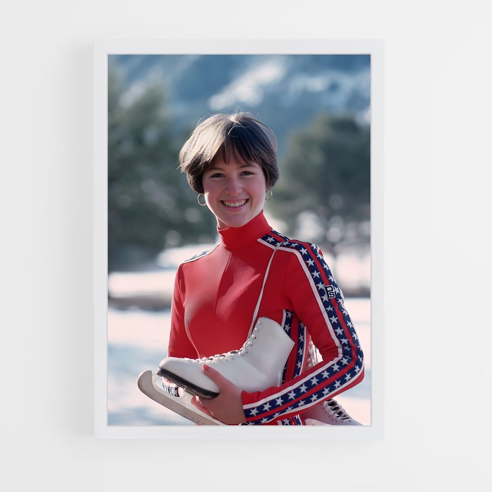ap-dorothy hamill-2 cadre Blanc