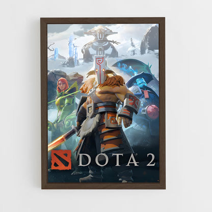 ap-dota-2 cadre Bois foncé