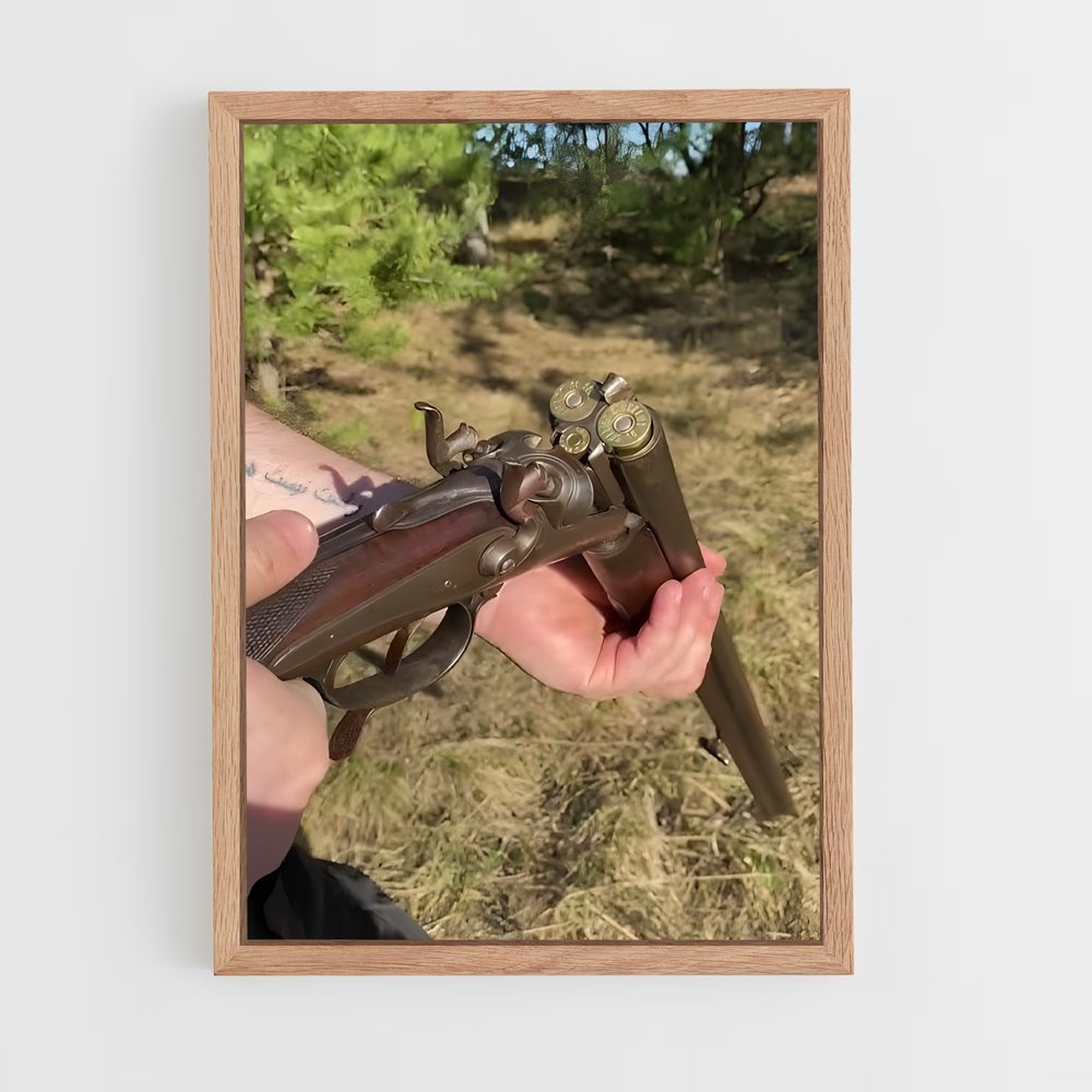 ap-double barrel-2 cadre Bois clair