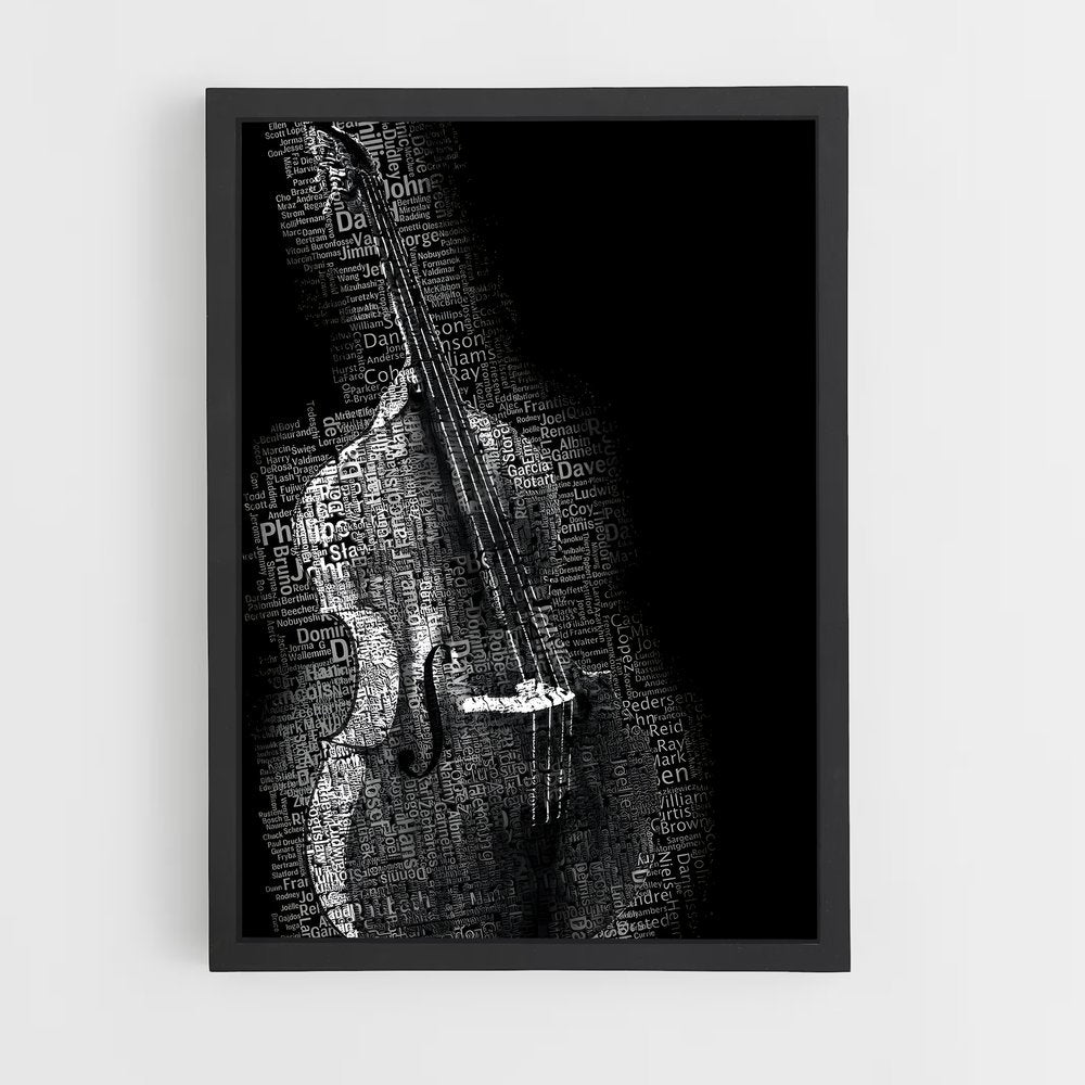 ap-double bass-5 cadre Noir