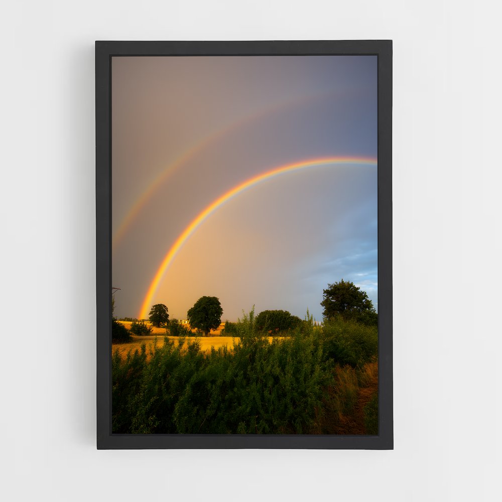 ap-double rainbow-2 cadre Noir