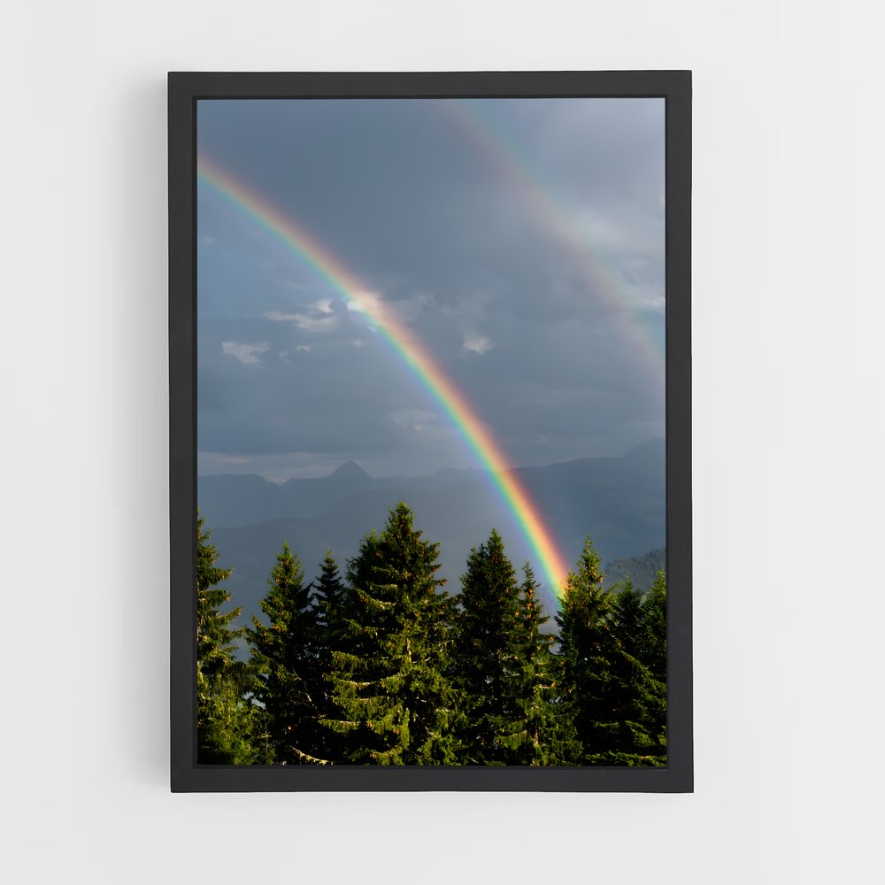 ap-double rainbow-3 cadre Noir
