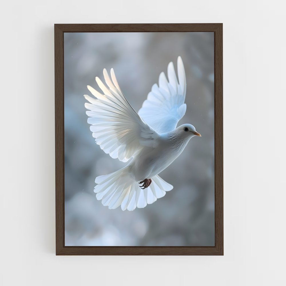 ap-dove-10 cadre Bois foncé