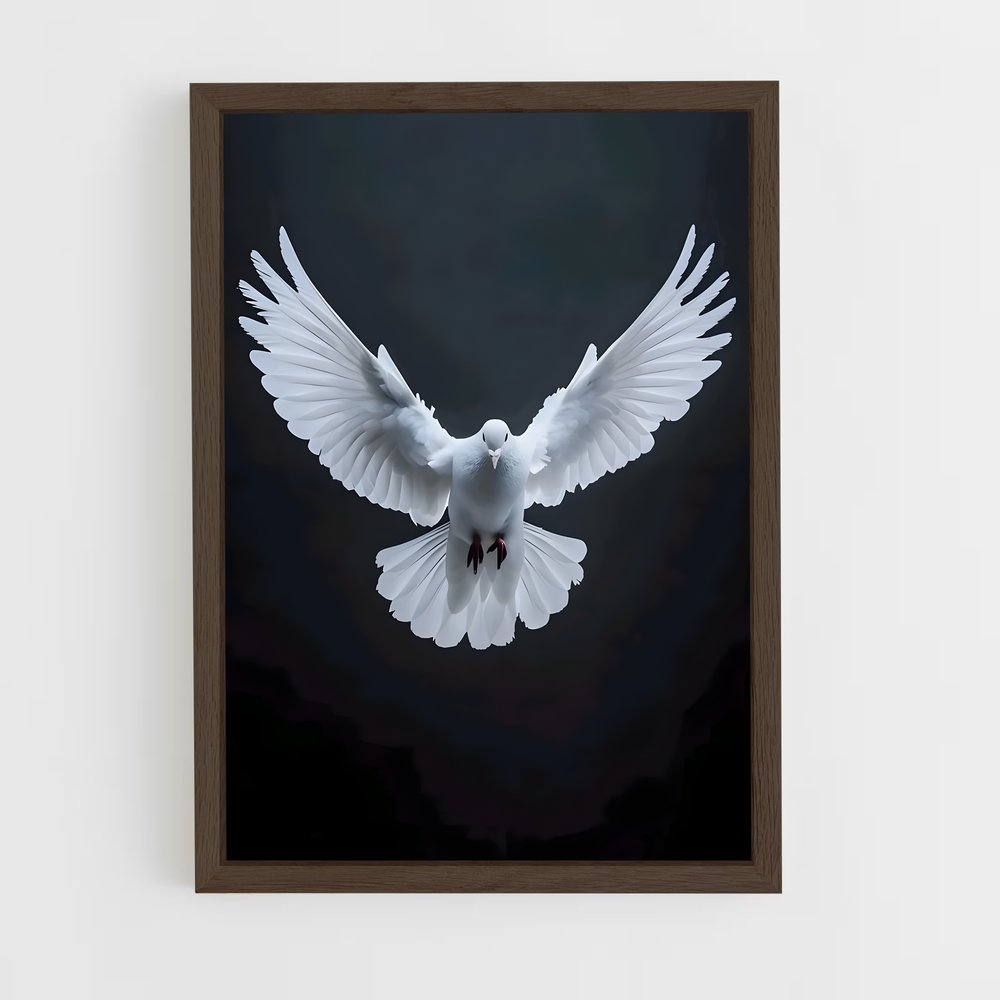 ap-dove-9 cadre Bois foncé