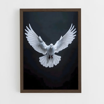 ap-dove-9 cadre Bois foncé