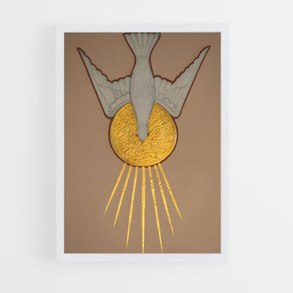 ap-dove symbol-1 cadre Blanc