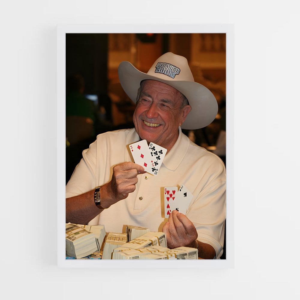 ap-doyle brunson-1 cadre Blanc