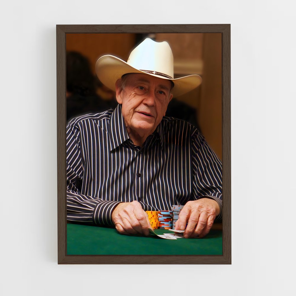 ap-doyle brunson-2 cadre Bois foncé