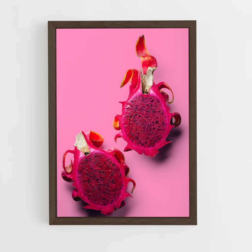 ap-dragon fruit-11 cadre Bois foncé