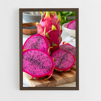 ap-dragon fruit-3 cadre Bois foncé