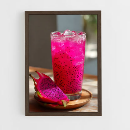 ap-dragon fruit-8 cadre Bois foncé