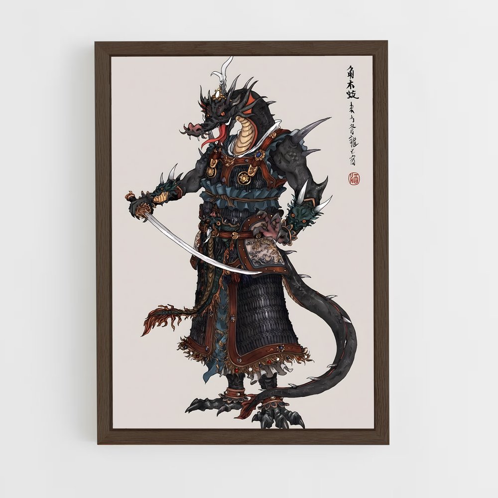 ap-dragon king-12 cadre Bois foncé