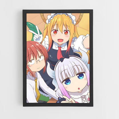 ap-dragon maid-1 cadre Noir