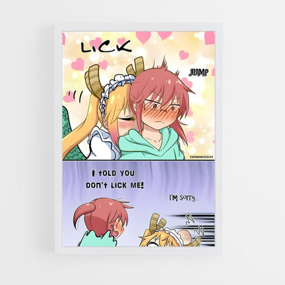 ap-dragon maid-2 cadre Blanc