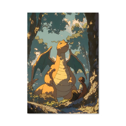 Poster Dragonite en Fête