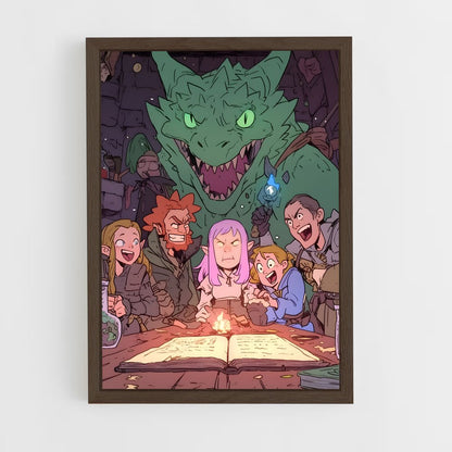 ap-dragons-1 cadre Bois foncé