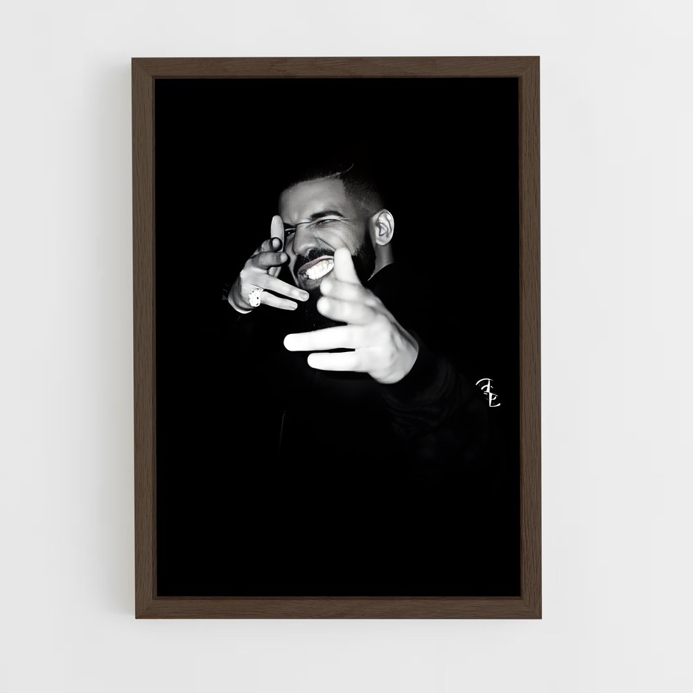 ap-drake-10 cadre Bois foncé