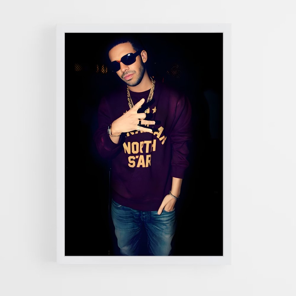 ap-drake pointing-2 cadre Blanc