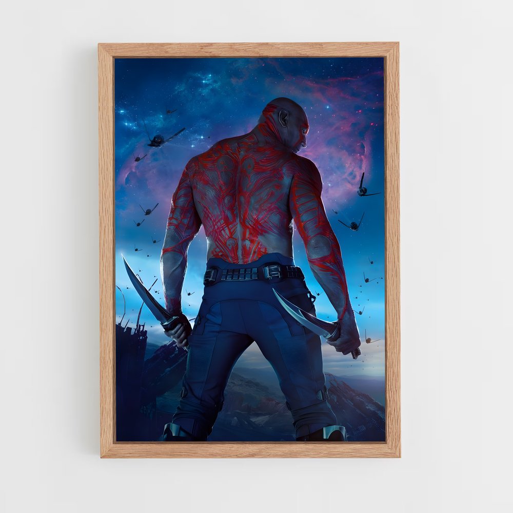 ap-drax guardians-3 cadre Bois clair