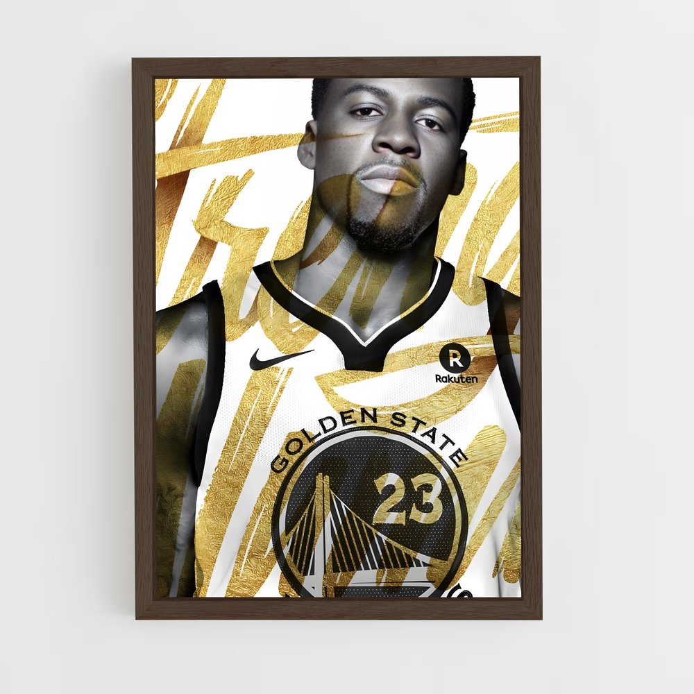 ap-draymond green-2 cadre Bois foncé