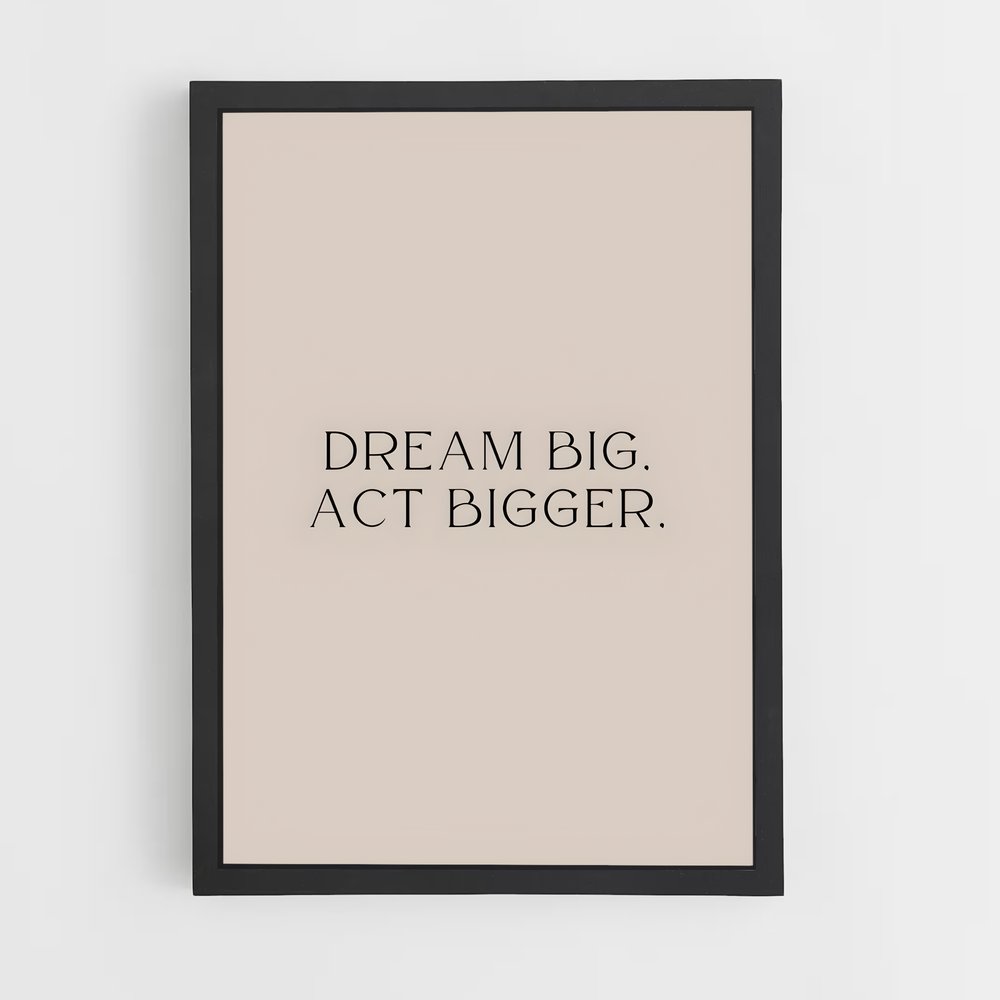 ap-dream big-2 cadre Noir