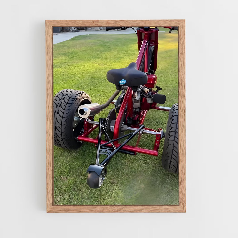 ap-drift trike-1 cadre Bois clair